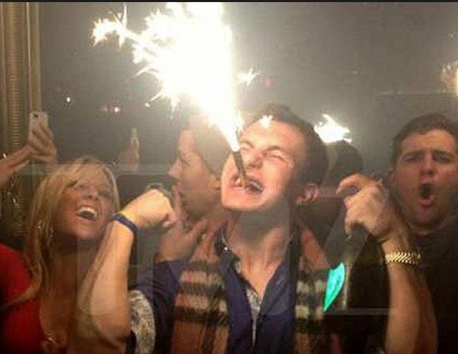 Image result for johnny manziel partying