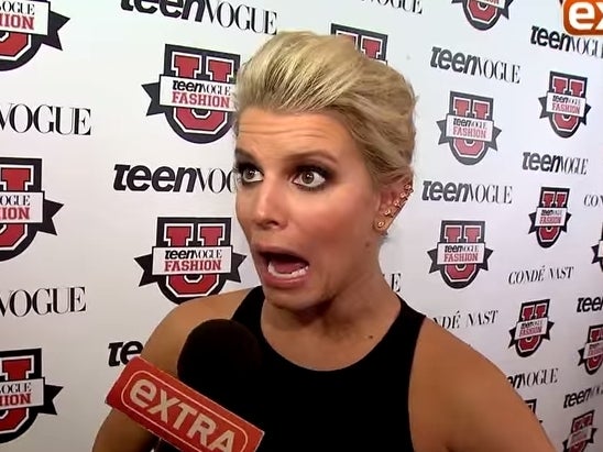 Jessica Simpson Drunk In An Interview Talking About How Her Daughter And Husband Are Dating