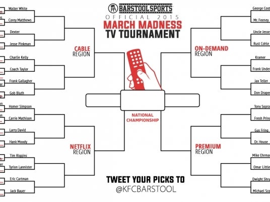 Barstool March Madness TV Tournament - Second Round Voting Now Open