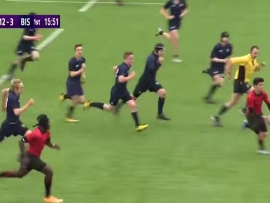 Someone Needs To Sign This 15-Year-Old English Rugby Player To A NFL Contract, STAT