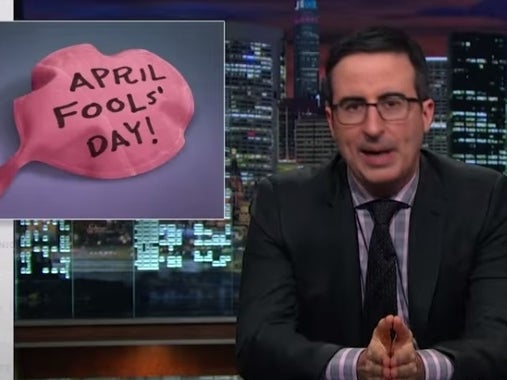 John Oliver Gave His 2 Cents On April Fool's Day And Is Spot On As Always