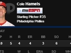 Cole Hamels Does Wonders For His Trade Value By Giving Up 4 Home Runs In 5 Innings