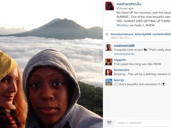 Al Sharpton's Daughter Suing NYC For $5 Million Because She Sprained Her Ankle, Gets Caught Hiking Up A Mountain After Posting On Instagram