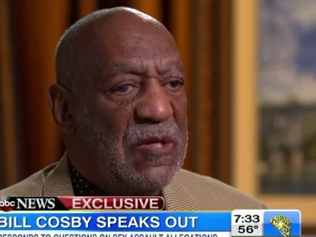 Bill Cosby Went On Good Morning America And Was Asked About Rape And Yup, He Makes Zero Sense