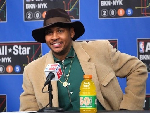 Big Summer For Carmelo - He's Now Designing Ninja Turtles And Buying Soccer Teams
