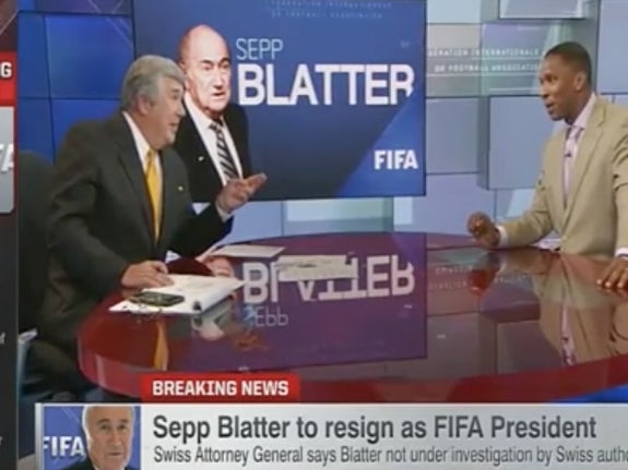 Bob Ley Quoting Omar While Talking About Sepp Blatter Is The Best