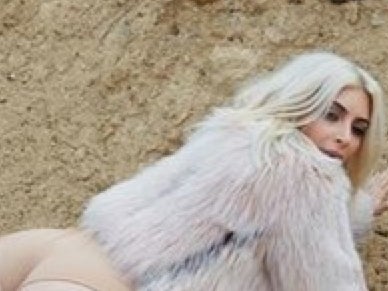 Kim Kardashian Crawled Around In Dirt With Her Ass Out For A New Magazine Shoot