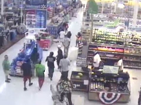 50 Gang Affiliated Teens Trying to Destroy a Wal-Mart Only Manage to Cause $2000 Worth of Damage