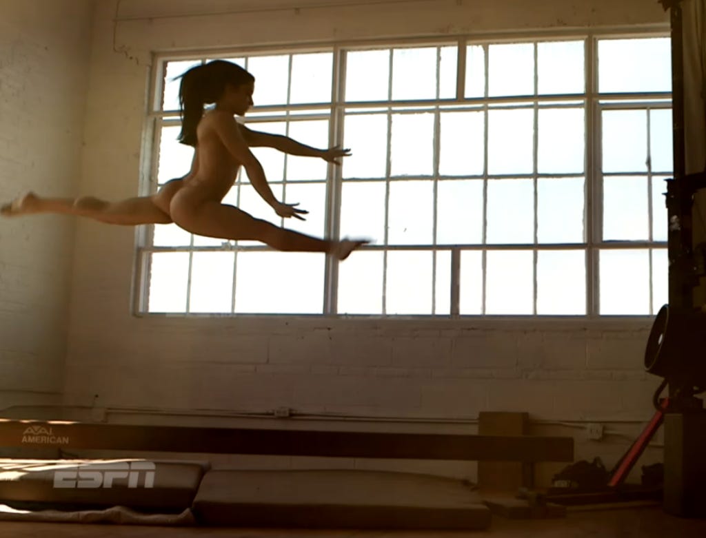 Olympic Gymnast Aly Raisman's ESPN Body Issue Performance Is. 