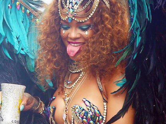 Rihanna's Looking Like A 100 Out Of 10 On Her Annual Carnival Trip