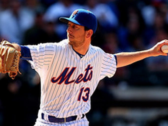 Jerry Blevins Falls Off A Curb, Re-Fractured His Arm
