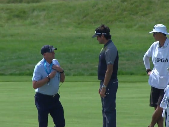 Bubba Watson Argued With A Rules Official About Ants And Burrowing Animals