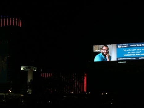 Guy Has Bachelor Party In Vegas So His Friends Put His Face On A Gigantic Genital Warts Billboard On The Strip (Plus A Bachelor Party Tip That Will Keep You Out Of Trouble)