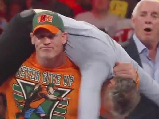 After Being Screwed At SummerSlam, John Cena Hit Jon Stewart With His Finisher Tonight (Plus The Dudley Boyz Came Back After 10 Years!)
