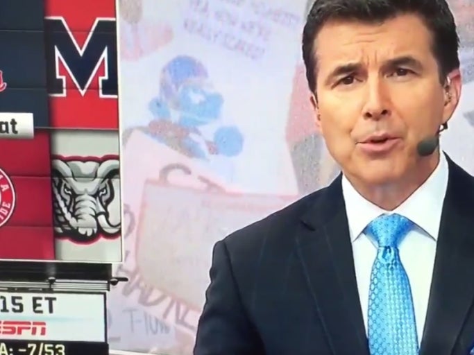 Rece Davis Reading Chad Kelly's Rap On GameDay Made Me Laugh