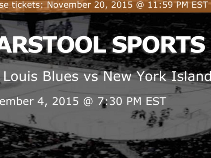 Barstool At The Barclays Round 2 - Islanders vs Blues 12/4 - Game Ticket + All You Can Drink Beer + Free Meal $95