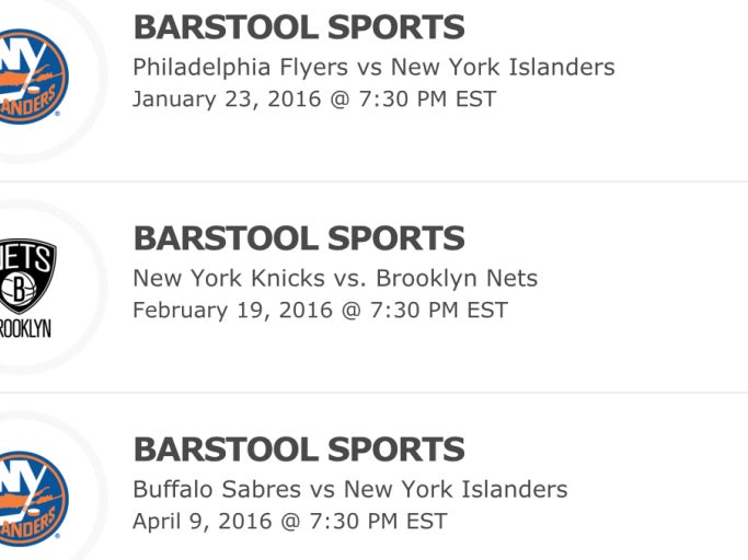 Barstool At The Barclays 2 For 1 Special - Buy Tickets To Either Of Our All You Can Drink Outings And Get Free Tix To Tuesday's Game