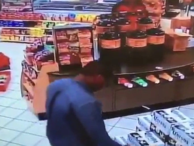 Convenience Store Clerk Makes Defensive Play Of The Year