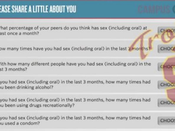 USC Students Required To Fill Out Form Detailing Their Sex Life  - "How Many Times Have You Had Oral In The Past 3 Months?"
