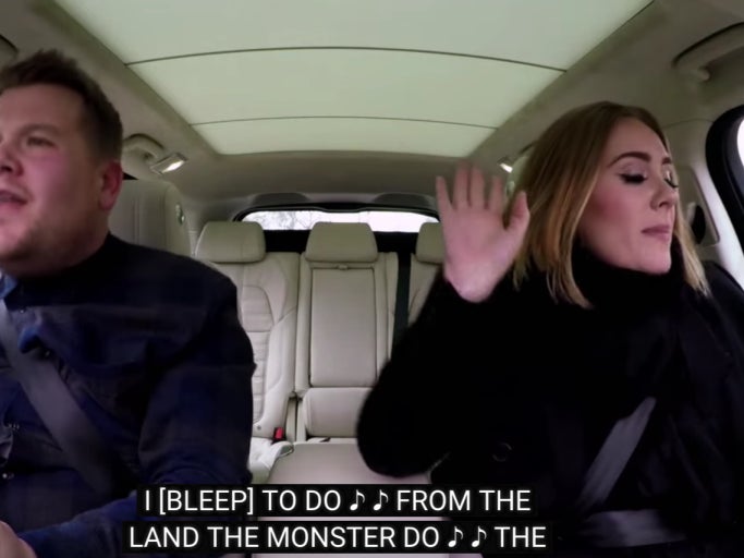 James Cordon Does Carpool Karaoke With Adele