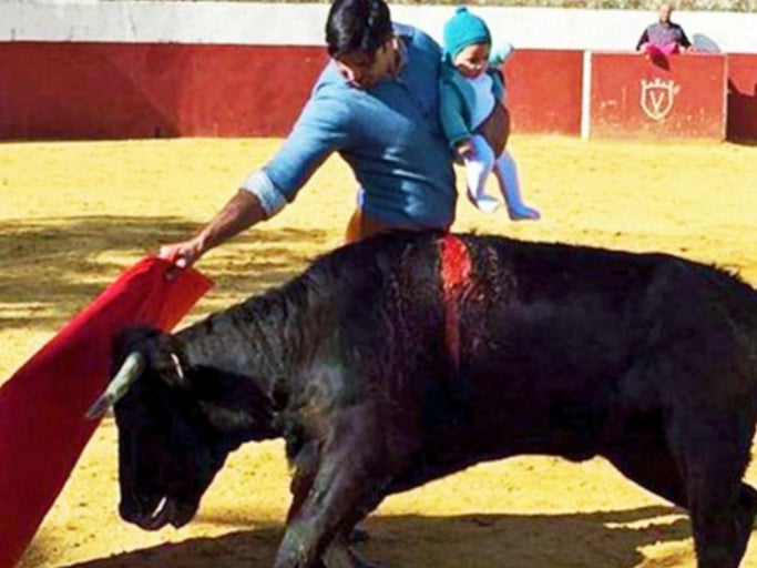 Matador In Hot Water For Bullfighting With His 5 Month Old In The Ring - Daily Mail