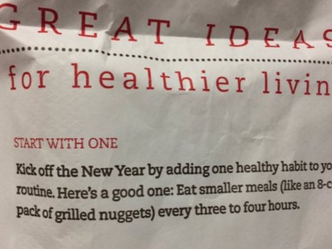 Chick-Fil-A's Idea Of A Healthy Diet Is To Eat 8 Nuggets Every 3 Hours