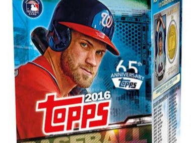 Bryce Harper Is On The Topps Baseball Card Box So I Guess Baseball Cards Are Officially Back