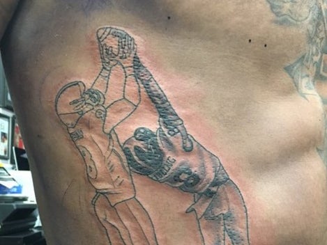 Allen Robinson Gets A Subtle Tattoo To Remind Himself Of That Sweet Catch He Made Against Michigan