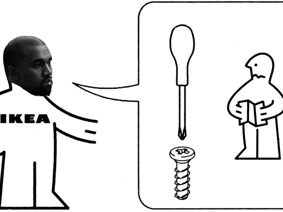 Kanye Is Apparently In Sweden And May Start Designing IKEA Furniture
