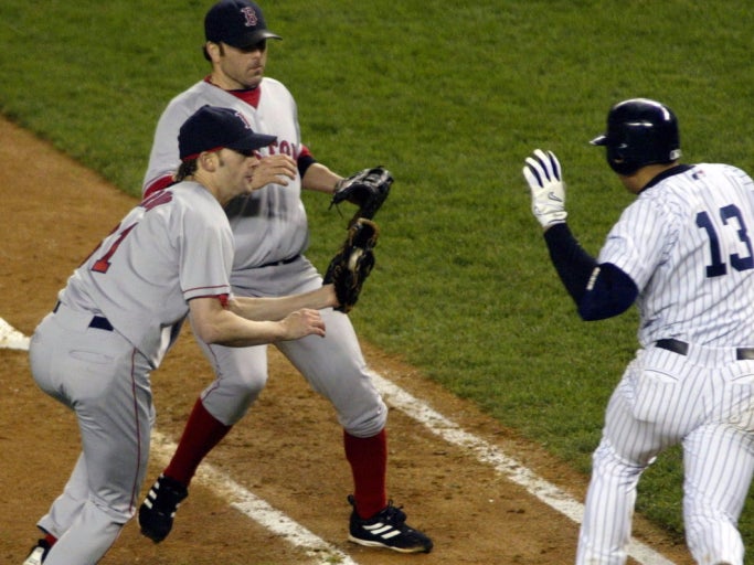 Wake Up With A-Rod Slapping The Ball Out Of Bronson Arroyo's Glove