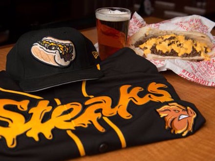 The Lehigh Valley Iron Pigs Are Changing Their Name To The Cheesesteaks And The Uni's Are FIRE