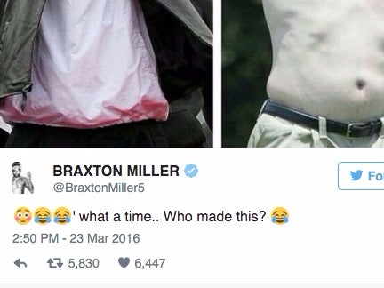 Braxton Miller With The Exclamation Point on the Michigan/Ohio State Twitter Beef, Puts Jim Harbaugh Six Feet Deep