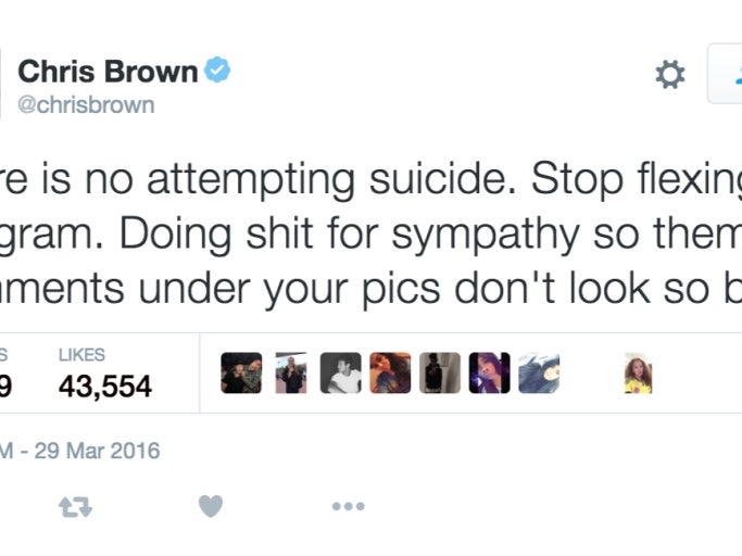 Chris Brown Goes IN On Kyrie Irving's Girlfriend For Her Attempted Suicide