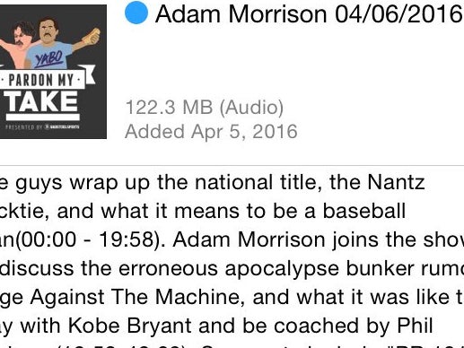 Pardon My Take 4-6 With Special Guest Adam Morrison