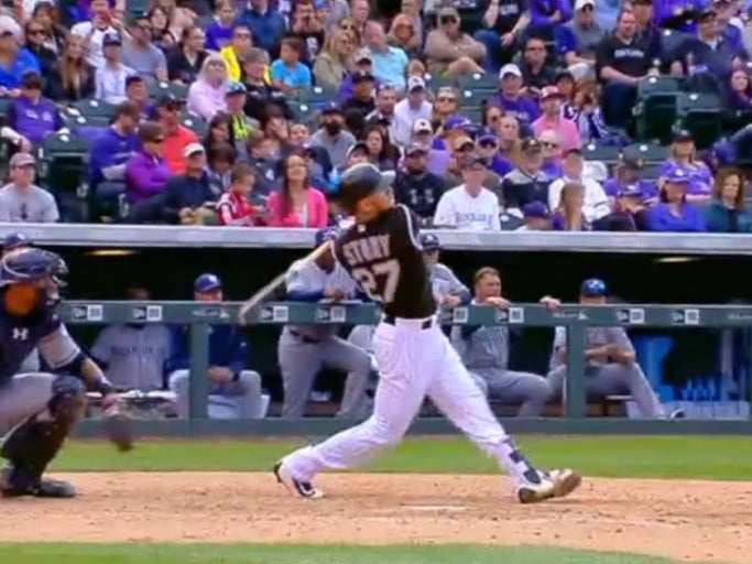 Wake Up With Trevor Story Hitting His 7th Homer In 6 Games