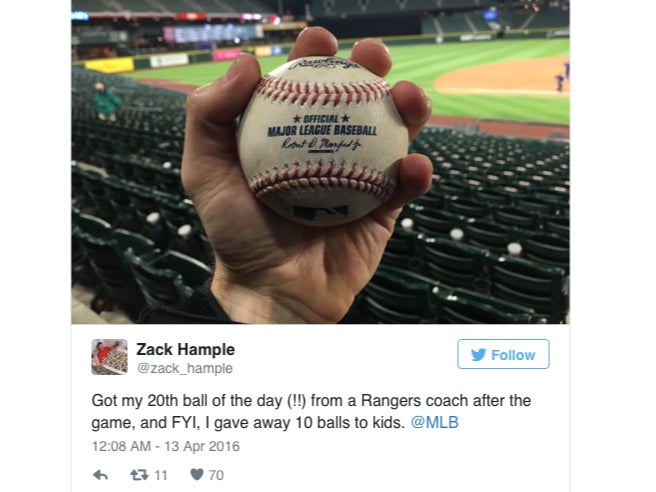 One Day After A Tigers Fan Gets 5 Foul Balls, Our Guy Zack Hample Puts On A Show For The Ages And Takes Home TWENTY Baseballs