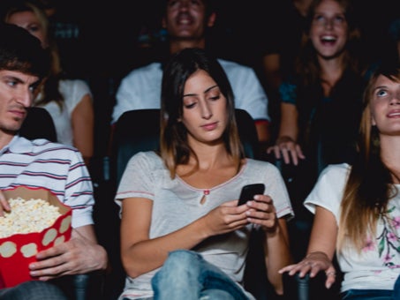 It Would Be An A+ Move For AMC To Allow Texting In Some Movie Theaters Because Millennials Can't Stay Off Their Phones