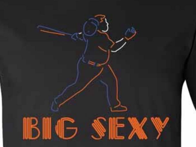 Big Sexy On The Hill Tonight...Get Your Shea Stadium Neon Big Sexy Shirts Now!