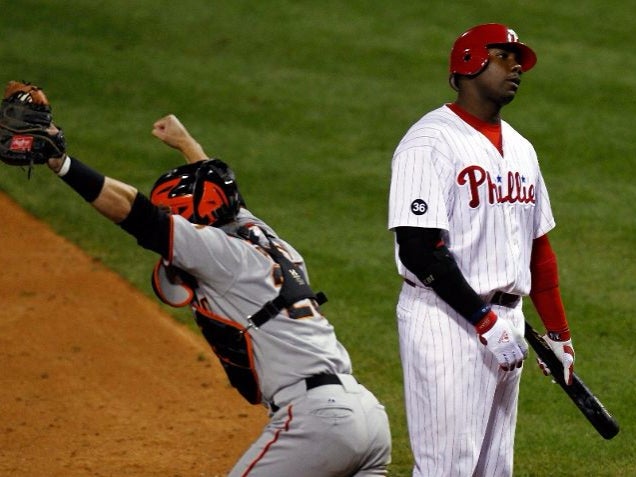 Vin Scully Ethered Ryan Howard During A Pitching Change In A LA/SF Game...Wait, What?