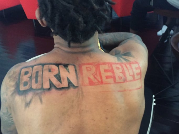 Iggy Azalea Just Told A Story About How Nick Young Almost Got "Born Reble" Tattooed On His Back