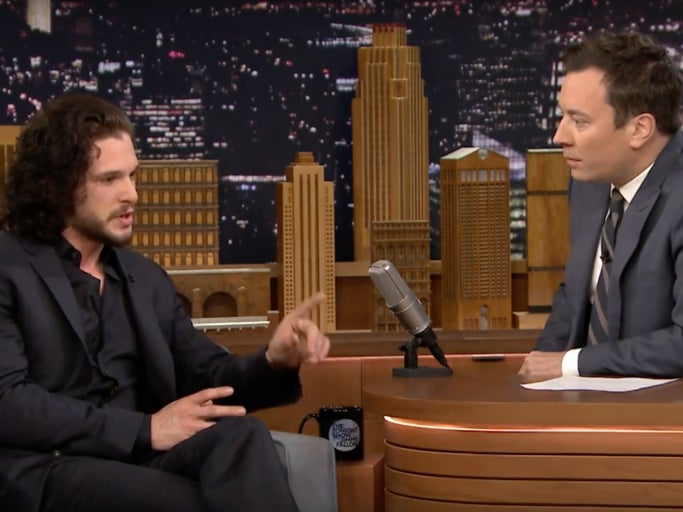Jon Snow Admits To Jimmy Fallon That His Girlfriend Knew He Was Gonna Be Alive So I Was Right