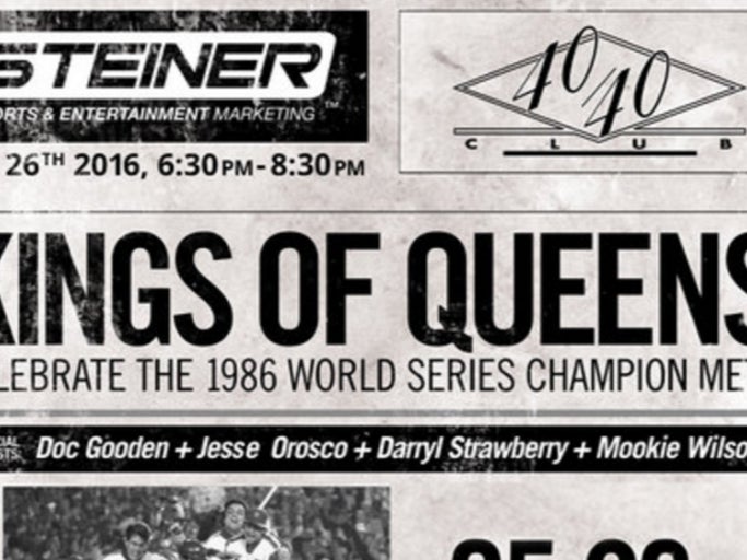 Get 75 Bucks Off Tickets To The 1986 Mets "Kings Of Queens" Reunion Open Bar