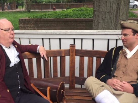 In Honor Of July 4th Weekend, Let's Revisit When Smitty And Ben Franklin Did Colonial America