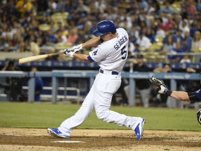 Wake Up With Corey Seager Hitting 5 Home Runs Against The Braves Over The Weekend