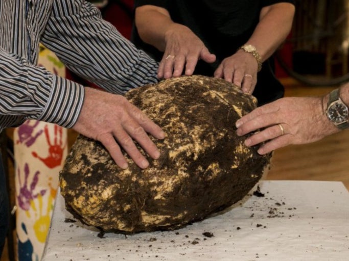 City Workers In Ireland Stumble Upon A Giant 2,000-Year-Old Hunk Of Butter Underground