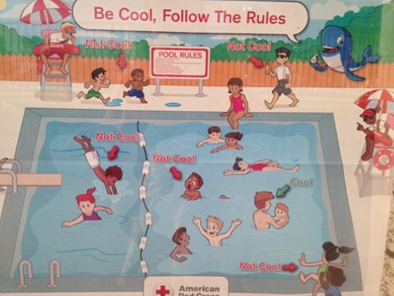 The Red Cross Had To Apologize And Remove This Poster Because It Was Deemed Racist