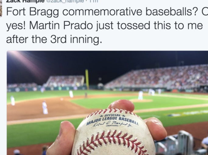 Foul Ball Guy In Hot Water For Attending Servicemen Only Game At Fort Bragg