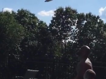 James Harrison Launching His Kids Into Orbit/The Pool Could Be Considered Child Abuse