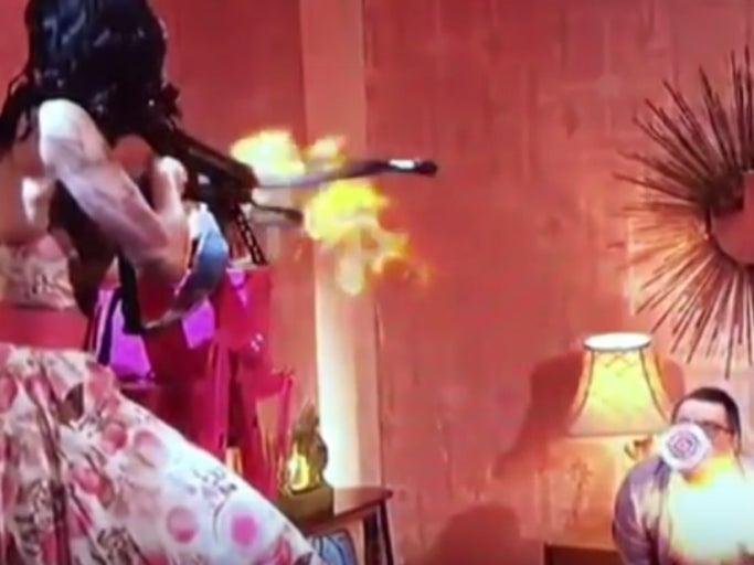 Dude Gets Shot Right In The Neck With A Flaming Arrow On America's Got Talent