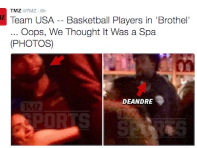 A Few Members Of The USA Basketball Team Mistakenly Ended Up In A Brazilian Whorehouse